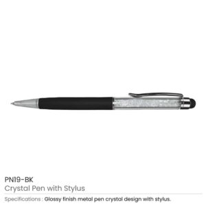 Crystal Pens with Stylus - Image 6