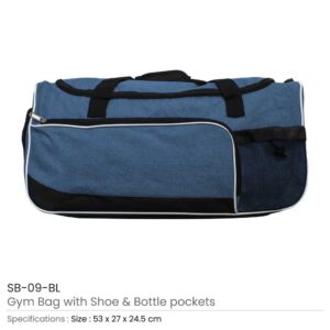 Gym Bags with Shoe and Bottle Pockets - Image 6