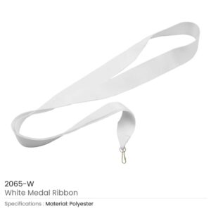 White Medal Ribbon - Image 3