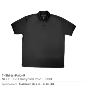 NEXTT LEVEL Recycled Polo T-Shirts - Image 8
