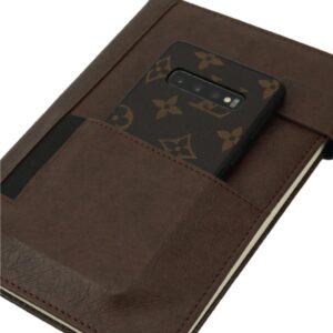 Dorniel A5 PU Notebooks with Front Pocket & Magnetic Flap - Image 4