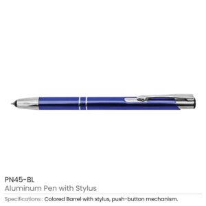 Aluminum Pens with Stylus - Image 7