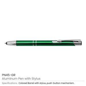 Aluminum Pens with Stylus - Image 6