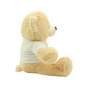 Promotional Teddy Bear Toys with Printable White Tshirt - Image 4