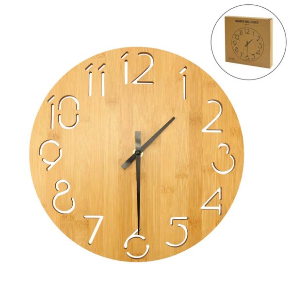 Round-Bamboo-Wall-Clock-CLK-17-Main