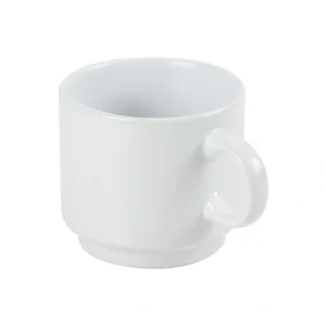 Ceramic Cups 10 Oz Glossy Finish White Color - Image 4