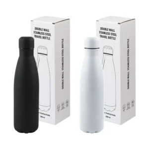 Premium Soft Touch Matt Cola Bottles in Stainless Steel 500ml - Image 10