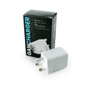 80W GaN Fast Charger Adaptor with Retractable Built-in Type-C Cable - Image 8