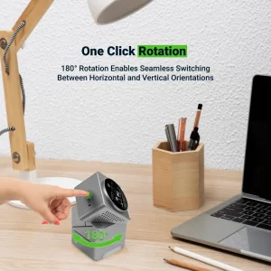 3-in-1 Rotating Wireless Charging Station 15W Fast Charging - Image 3