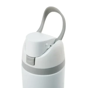 SS Bottles with Straw & Push Button Lid - Double-Wall Vacuum, 1Liter - Image 6