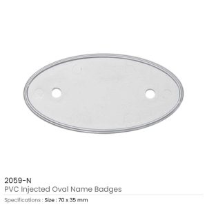 PVC Injected Oval Logo Badges - Image 4