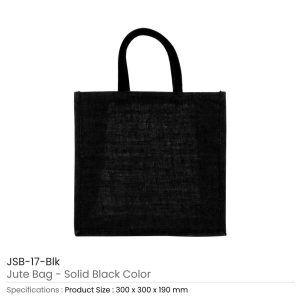 Reusable Square Jute Shopping Bags - Image 7