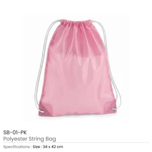 Promotional Drawstring Bags in High-Quality Polyester Material - Image 10